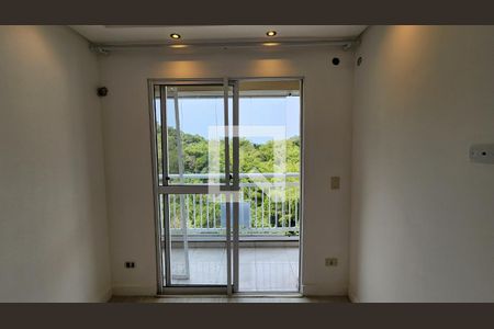 Vista da Sala de apartamento para alugar com 2 quartos, 56m² em Morro Nova Cintra, Santos