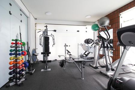 Apartamento à venda com 29m², 1 quarto e 1 vaga Apartamento à venda com 29m², 1 quarto e 1 vagaÁrea comum - Academia