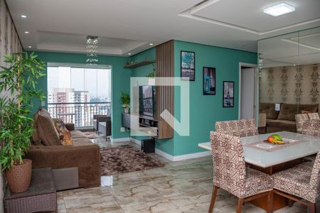 Sala de apartamento à venda com 3 quartos, 81m² em Centro, Diadema