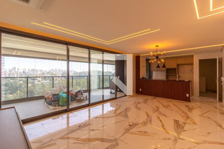 Sala/Cozinha de apartamento à venda com 4 quartos, 186m² em Jardim Fonte do Morumbi, São Paulo