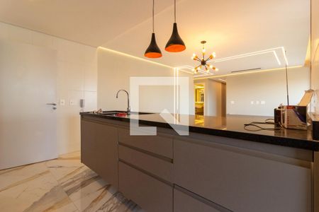 Sala/Cozinha de apartamento à venda com 4 quartos, 186m² em Jardim Fonte do Morumbi, São Paulo