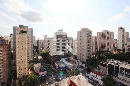 Vista de apartamento à venda com 3 quartos, 105m² em Indianópolis, São Paulo