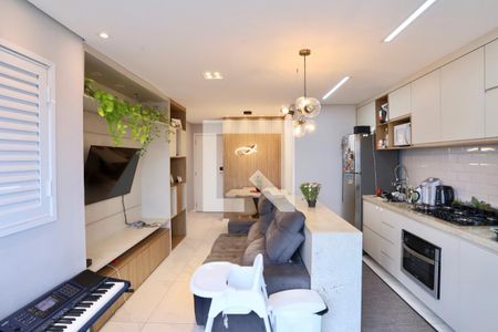 Sala de apartamento para alugar com 2 quartos, 57m² em Brás, São Paulo
