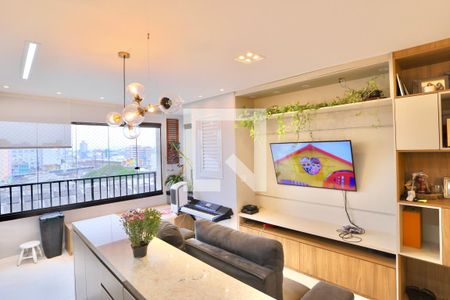 Sala de apartamento para alugar com 2 quartos, 57m² em Brás, São Paulo