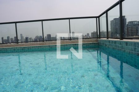 Studio para alugar com 26m², 1 quarto e sem vagaPiscina