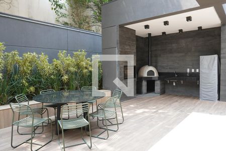 Studio para alugar com 26m², 1 quarto e sem vagaChurrasqueira