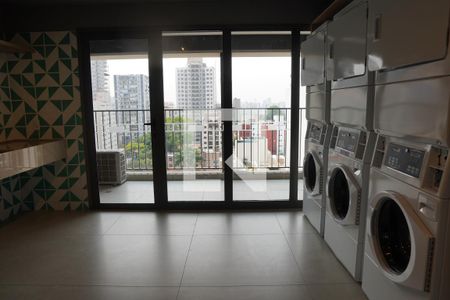 Studio para alugar com 26m², 1 quarto e sem vagaLavanderia