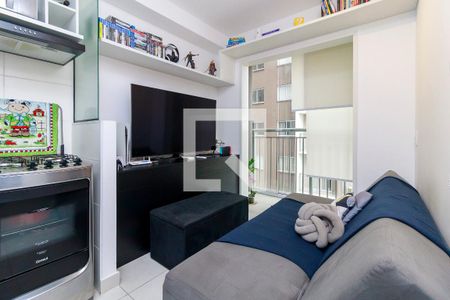 Sala de apartamento à venda com 1 quarto, 29m² em Jardim Caravelas, São Paulo