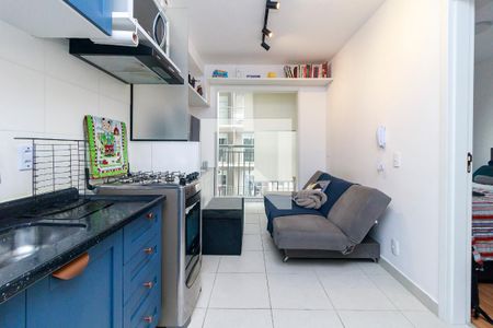 Sala de apartamento à venda com 1 quarto, 29m² em Jardim Caravelas, São Paulo