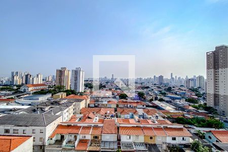 Vista da Sala de apartamento à venda com 1 quarto, 28m² em Alto da Mooca, São Paulo