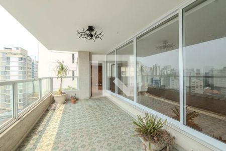 Sacada de apartamento à venda com 4 quartos, 340m² em Morro dos Ingleses, São Paulo