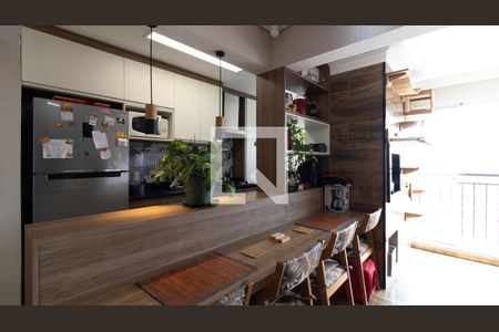 Apartamento à venda com 60m², 2 quartos e 1 vagaCozinha e Área de Serviço