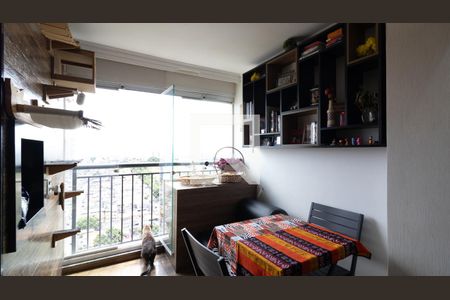 Varanda da Sala de apartamento para alugar com 2 quartos, 60m² em Vila Penteado, São Paulo