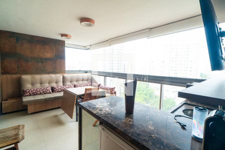 Sacada da Sala e Quarto 1 de apartamento para alugar com 3 quartos, 90m² em Chácara Inglesa, São Paulo