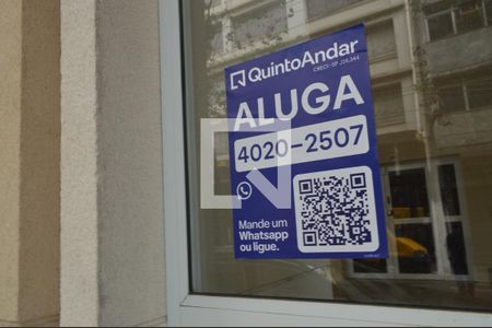 Studio para alugar com 35m², 1 quarto e sem vagaPlaquinha