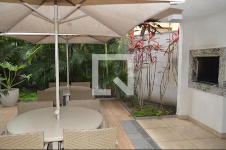 Studio para alugar com 35m², 1 quarto e sem vagaChurrasqueira