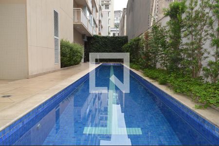 Studio para alugar com 35m², 1 quarto e sem vagaPiscina