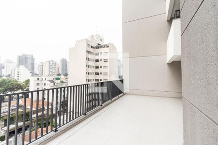 Varanda da Sala de apartamento para alugar com 2 quartos, 63m² em Barra Funda, São Paulo