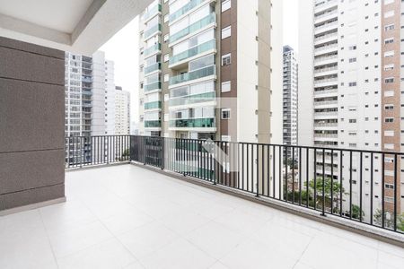 Varanda da Sala de apartamento para alugar com 2 quartos, 63m² em Barra Funda, São Paulo
