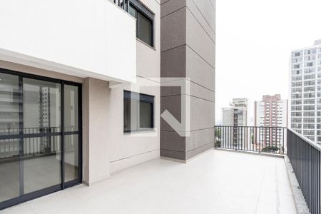 Varanda da Sala de apartamento para alugar com 2 quartos, 63m² em Barra Funda, São Paulo
