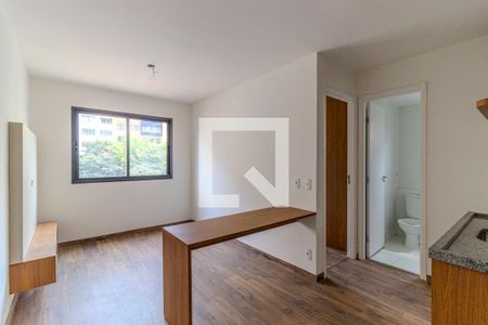 Sala de apartamento à venda com 1 quarto, 27m² em Vila Buarque, São Paulo