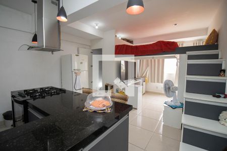 Apartamento para alugar com 36m², 1 quarto e sem vagaCozinha e Área de Serviço