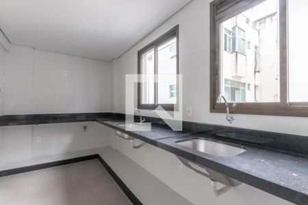 Cozinha de apartamento à venda com 3 quartos, 82m² em Anchieta, Belo Horizonte