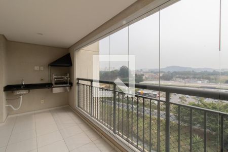 Varanda Gourmet de apartamento para alugar com 2 quartos, 64m² em Jardim Flor da Montanha, Guarulhos