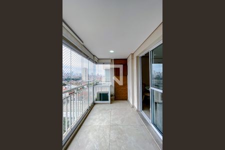 Varanda da Sala de apartamento para alugar com 2 quartos, 78m² em Vila Bertioga, São Paulo