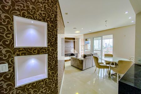 Sala de apartamento para alugar com 2 quartos, 78m² em Vila Bertioga, São Paulo