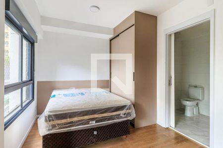 Sala/Quarto de kitnet/studio para alugar com 1 quarto, 25m² em Brooklin, São Paulo