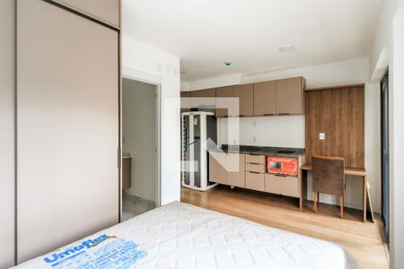 Sala/Quarto de kitnet/studio para alugar com 1 quarto, 25m² em Brooklin, São Paulo