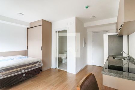 Sala/Quarto de kitnet/studio para alugar com 1 quarto, 25m² em Brooklin, São Paulo