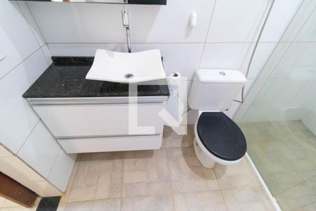 Banheiro 01 de casa para alugar com 1 quarto, 68m² em Chácara Santa Margarida, Campinas