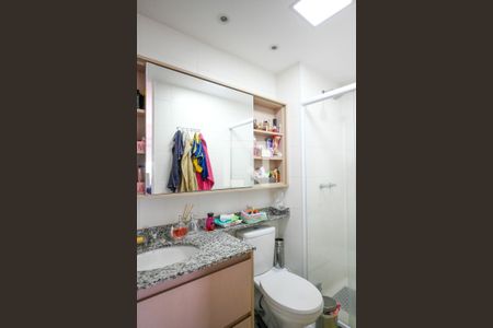 Apartamento para alugar com 55m², 2 quartos e 1 vaga Apartamento para alugar com 55m², 2 quartos e 1 vagaBanheiro do Quarto 2