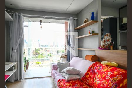 Sala de apartamento à venda com 2 quartos, 55m² em Vila Dom Pedro I, São Paulo