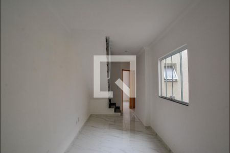 Sala de apartamento à venda com 2 quartos, 91m² em Vila Homero Thon, Santo André