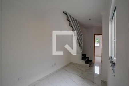 Sala de apartamento à venda com 2 quartos, 91m² em Vila Homero Thon, Santo André