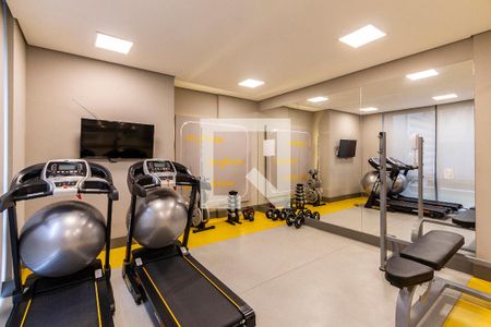 Apartamento à venda com 82m², 1 quarto e 2 vagas Apartamento à venda com 82m², 1 quarto e 2 vagasÁrea comum - Academia