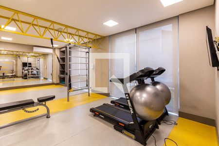 Apartamento à venda com 82m², 1 quarto e 2 vagas Apartamento à venda com 82m², 1 quarto e 2 vagasÁrea comum - Academia