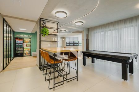 Apartamento para alugar com 26m², 1 quarto e sem vagaSalão de jogos