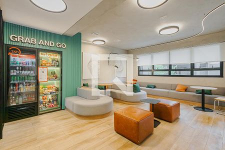 Apartamento para alugar com 26m², 1 quarto e sem vagaSalão de jogos