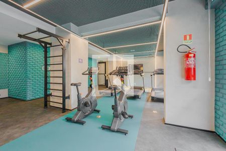 Apartamento para alugar com 26m², 1 quarto e sem vagaAcademia