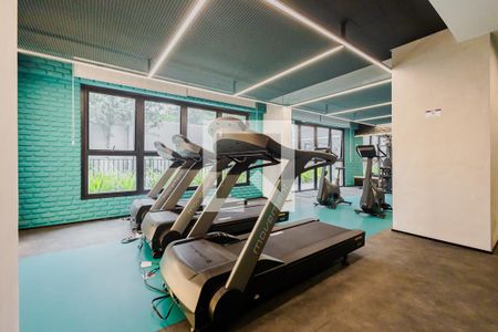 Apartamento para alugar com 26m², 1 quarto e sem vagaAcademia