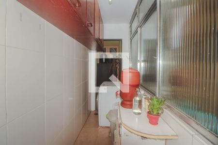 Cozinha e Área de Serviço de apartamento à venda com 4 quartos, 93m² em Rio Branco, Porto Alegre