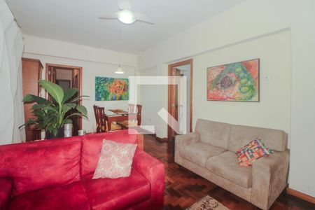 Sala de apartamento à venda com 4 quartos, 93m² em Rio Branco, Porto Alegre