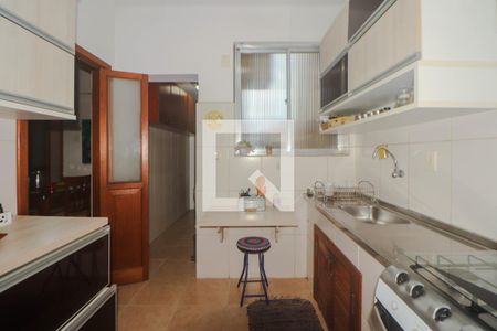 Cozinha e Área de Serviço de apartamento à venda com 4 quartos, 93m² em Rio Branco, Porto Alegre