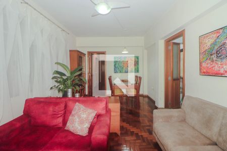 Sala de apartamento à venda com 4 quartos, 93m² em Rio Branco, Porto Alegre