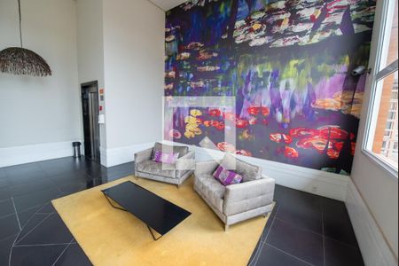 Apartamento para alugar com 235m², 3 quartos e 3 vagasHall de entrada do prédio