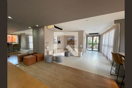 Studio para alugar com 28m², 1 quarto e sem vaga Studio para alugar com 28m², 1 quarto e sem vagaÁrea comum - Salão de festas